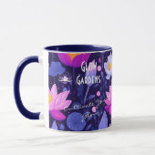 Business for Glow Gardens - Lila Lotus & Floral Tasse (Links)