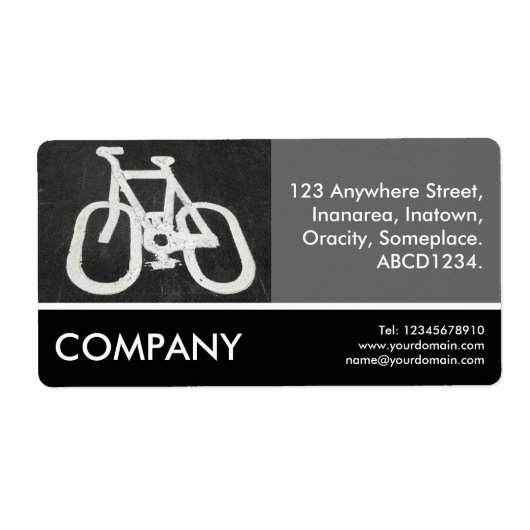 Business Foto - Fahrradbahn (Vorne)