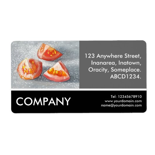 Business Foto - Sea Salate Tomato Aighths (painti (Vorne)