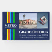 Business Foto Urban Moderne vertikale Streifen Banner (Horizontal)