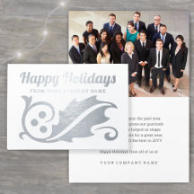Business Foto Weihnachten Holly Happy Holidays