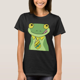 Business Frog Reptile Entrepreneur Company CEO T-Shirt