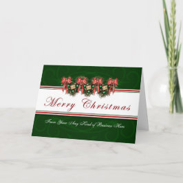 Business Frohe Weihnachten - Garland Card