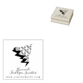 Business Fruit Smoothie Watermelon Logo Gummistempel (Stempel)