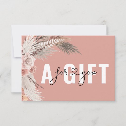 BUSINESS GIFT CERTIFICATE | BOHO (Vorderseite)