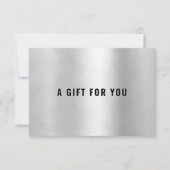 BUSINESS GIFT CERTIFICATE | Gold (Vorderseite)