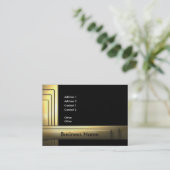 business_gold_big visitenkarte (Stehend Vorderseite)