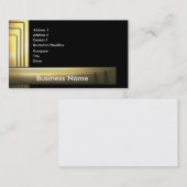 business_gold visitenkarte (Vorne/Hinten)