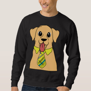 Business Golden Retriever Dog Entrepreneur CEO Sweatshirt