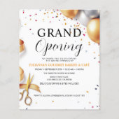 Business Grand Opening Balloons & Ribbon Cutting (Vorderseite)