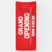 Business Grand Opening Custom Banner (Vertikal)