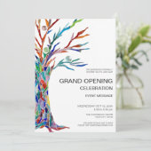 Business Grand Opening Einladung (Stehend Vorderseite)