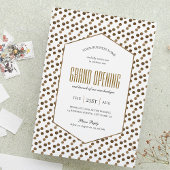 Business Grand Opening Elegante Einladung