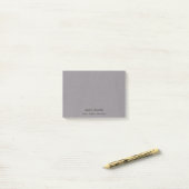 Business Gray Kraft Post-it Klebezettel (Auf Schreibtisch)