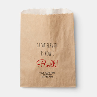 Business Great Service ist wie ich Roll Geschenktütchen
