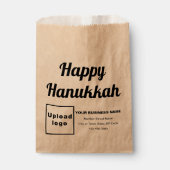 Business Hanukkah Brown Paper Bag Geschenktütchen (Vorderseite)