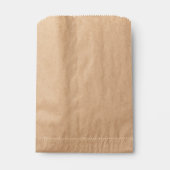 Business Hanukkah Brown Paper Bag Geschenktütchen (Rückseite)