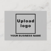 Business Hanukkah Small Gray Flat Grußkarte Karte (Rückseite)