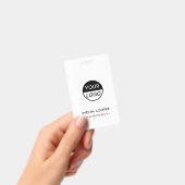 Business ID | Abzeichen für Mitarbeiter mit benutz Ausweis (Handheld)