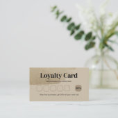 Business Imitate Gold Pinselspitzen Treue Cards (Stehend Vorderseite)