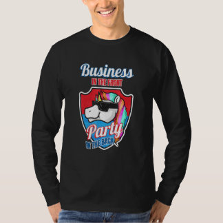 Business In The Front Party In The Back Mullet T-Shirt