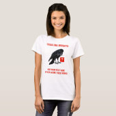 Business Intelligence-Analyst bei Custom Crow T-Shirt (Vorne ganz)