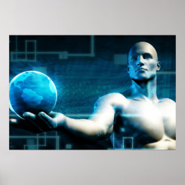 Business Intelligence mit Abstrakten Daten Poster