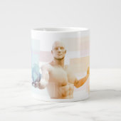 Business Intelligence und Advanced Analytics Jumbo-Tasse (Vorderseite)
