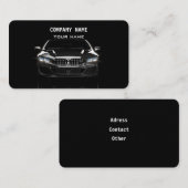 Business-Karte für klassische Automobilindustrie Visitenkarte (Vorne/Hinten)
