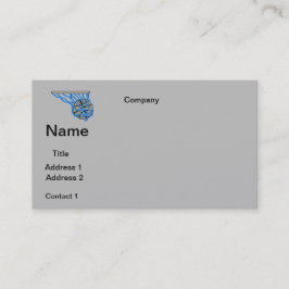 BUSINESS-Karten BASKETBALL-DESIGN Visitenkarte