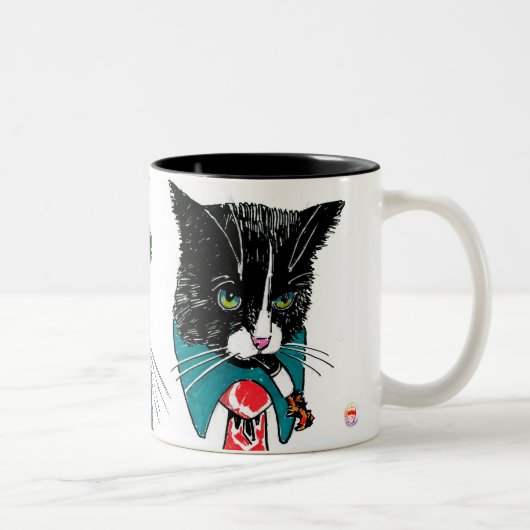 Business Kätzchen Tasse (Rechts)