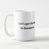 Business Kitten Kaffeetasse (Links)