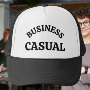 "Business Lässig" - Funny Büro Humor Trucker Hat Truckerkappe