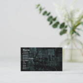 business_letters visitenkarte (Stehend Vorderseite)