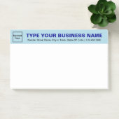 Business Light Blue Heading Große Post, die Sie be Post-it Klebezettel (Büro)