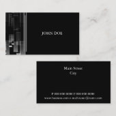 business_lines_vertical visitenkarte (Vorne/Hinten)