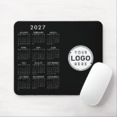 Business-Logo 2026 Kalender - Benutzerdefinierte F Mousepad (Mit Mouse)