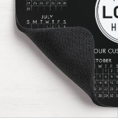 Business-Logo 2026 Kalender - Benutzerdefinierte F Mousepad (Ecke)