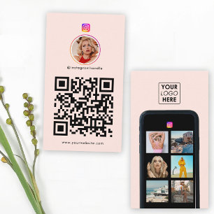 Business-Logo 7 Foto Raster Social Media QR-Code Visitenkarte