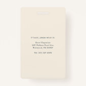 Business Logo and QR Code Event Attendee Custom ID Ausweis (Rückseite)