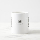 Business Logo Branding Custom Kaffeetasse (Mittel)