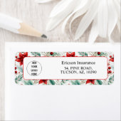 Business Logo Christmas Greenery Return Address (Insitu)