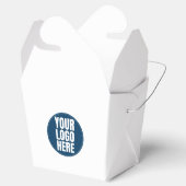 Business Logo Custom Company Foto Restaurant Geschenkschachtel (Geöffnet)