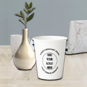 Business Logo Custom Pappbecher