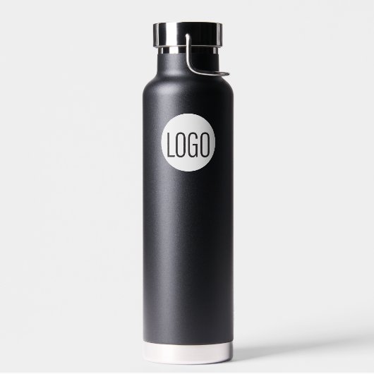 Business-Logo Custom QR-Website beruflich Trinkflasche (Links)