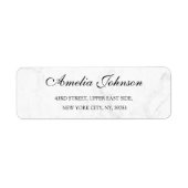 Business Logo Custom Return Address Label (Vorne)