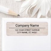 Business Logo Custom Return Address Label (Insitu)