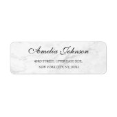 Business Logo Custom Return Address Label (Vorne)