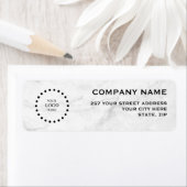 Business Logo Custom Return Address Label (Insitu)