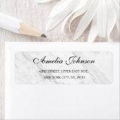 Business Logo Custom Return Address Label (Insitu)